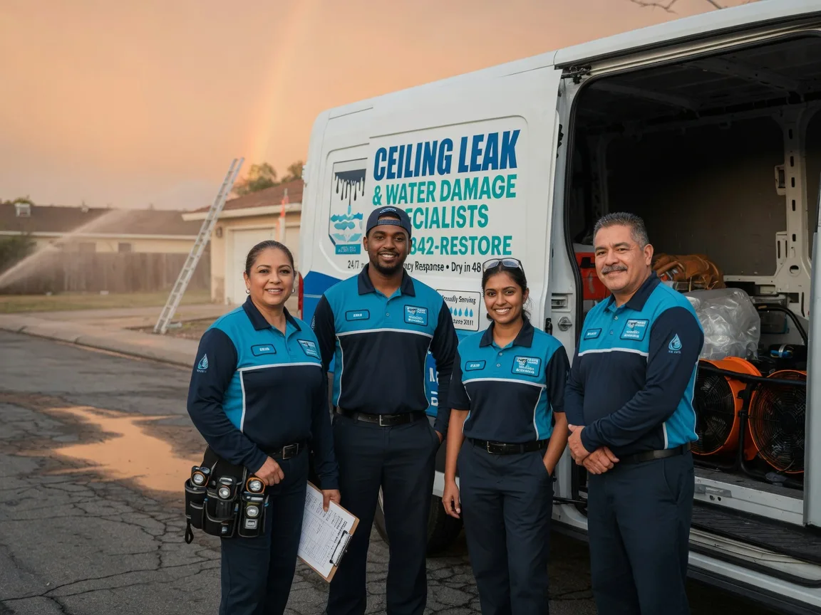 Ceiling Leak Cleanup company in Westville, IL