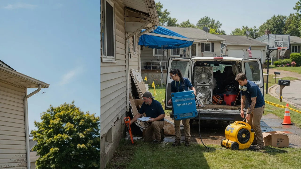 Ceiling Leak Cleanup in Westville, IL near me